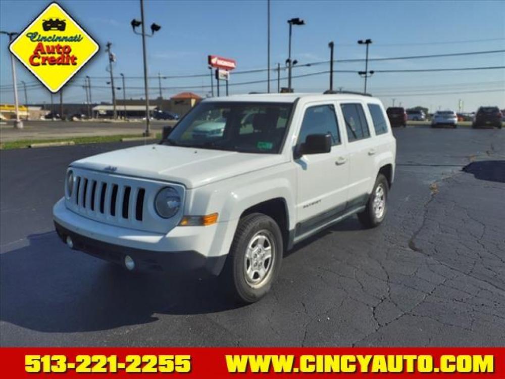 2011 Off White Jeep Patriot Latitude (1J4NF1GB5BD) with an 2.4L 2.4L I4 172hp 165ft. lbs. Sequential Multiport Fuel Injection engine, CVT transmission, located at 5489 Dixie Highway, Fairfield, OH, 45014, (513) 221-2255, 39.333084, -84.523834 - Photo #0