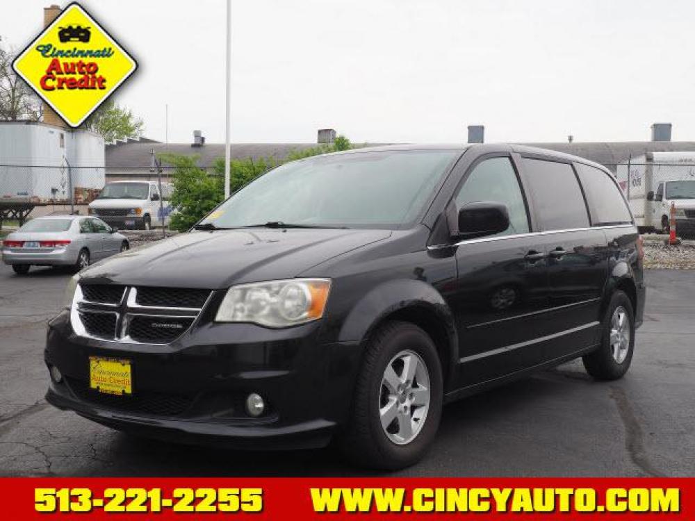 2012 Brilliant Black Crystal Pearl Coat Dodge Grand Caravan Crew (2C4RDGDG9CR) with an 3.6 6 Cylinder Sequential Multiport Fuel Injection engine, Automatic transmission, located at 2813 Gilbert Avenue, Cincinnati, OH, 45206, (513) 221-2255, 39.130219, -84.489189 - Photo #0