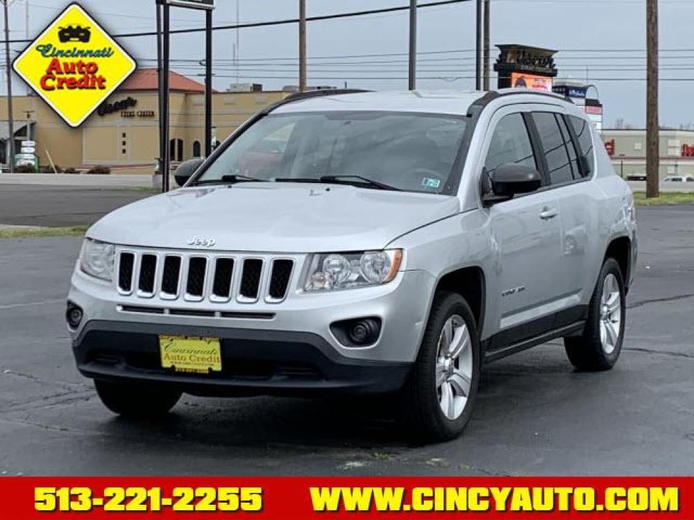 2012 Bright Silver Metallic Clear Coat Jeep Compass Sport (1C4NJDBB7CD) with an 2.4 4 Cylinder Sequential Multiport Fuel Injection engine, Automatic transmission, located at 5489 Dixie Highway, Fairfield, OH, 45014, (513) 221-2255, 39.333084, -84.523834 - Photo #0