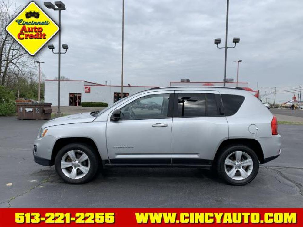 2012 Bright Silver Metallic Clear Coat Jeep Compass Sport (1C4NJDBB7CD) with an 2.4 4 Cylinder Sequential Multiport Fuel Injection engine, Automatic transmission, located at 5489 Dixie Highway, Fairfield, OH, 45014, (513) 221-2255, 39.333084, -84.523834 - Photo #1