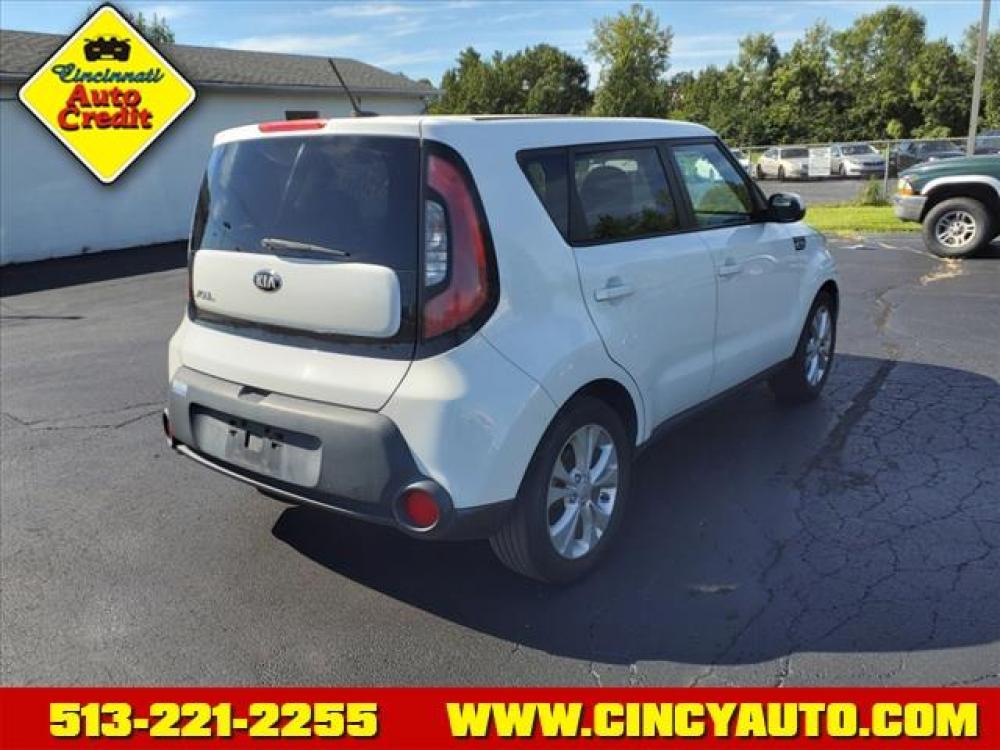 2014 Clear White Kia Soul + (KNDJP3A51E7) with an 2.0L 2.0L I4 164hp 151ft. lbs. Direct Injection engine, 6-Speed Shiftable Automatic transmission, located at 5489 Dixie Highway, Fairfield, OH, 45014, (513) 221-2255, 39.333084, -84.523834 - Photo #2