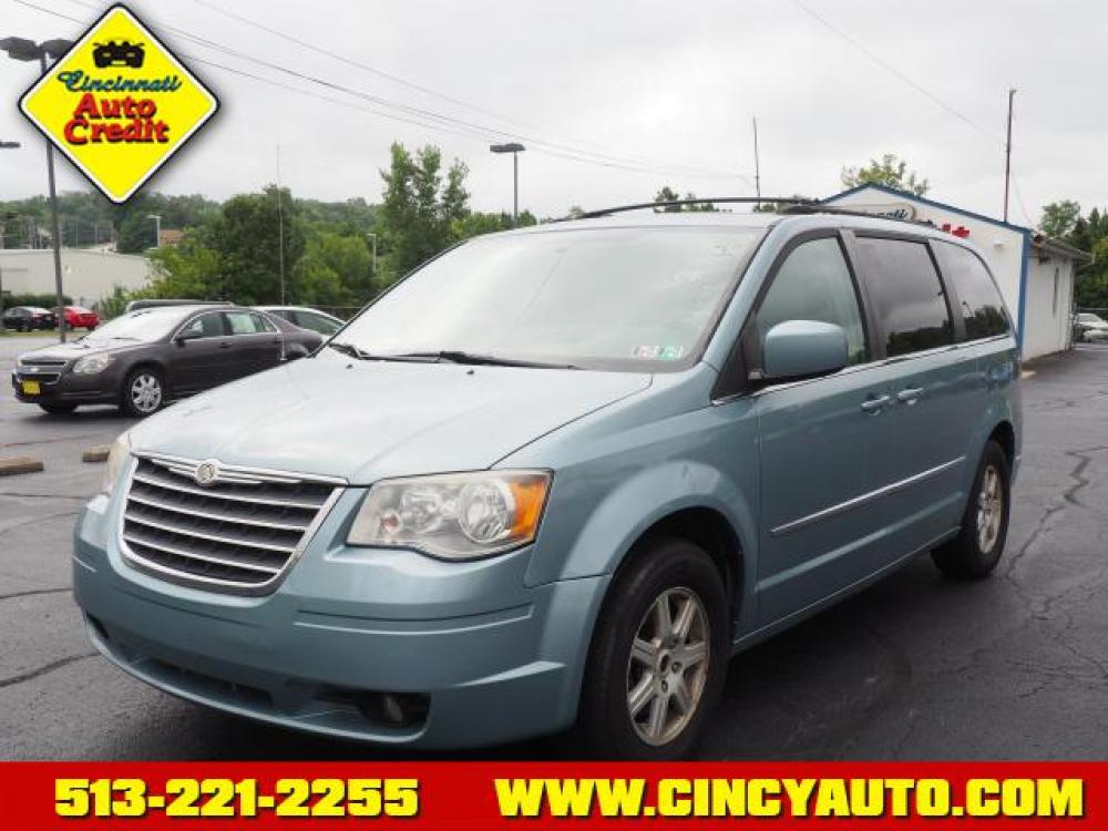 2010 Clearwater Blue Pearl Coat Chrysler Town and Country Touring Plus (2A4RR8D10AR) with an 3.8L 4 Cylinder Fuel Injected engine, Automatic transmission, located at 5489 Dixie Highway, Fairfield, OH, 45014, (513) 221-2255, 39.333084, -84.523834 - Photo #0