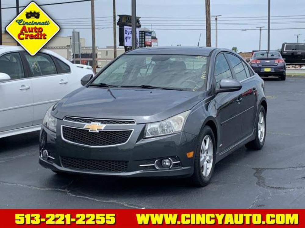 2013 Cyber Gray Metallic Chevrolet Cruze 1LT Auto (1G1PC5SB3D7) with an 1.4 4 Cylinder Sequential Multiport Fuel Injection engine, Automatic transmission, located at 5489 Dixie Highway, Fairfield, OH, 45014, (513) 221-2255, 39.333084, -84.523834 - Photo #0