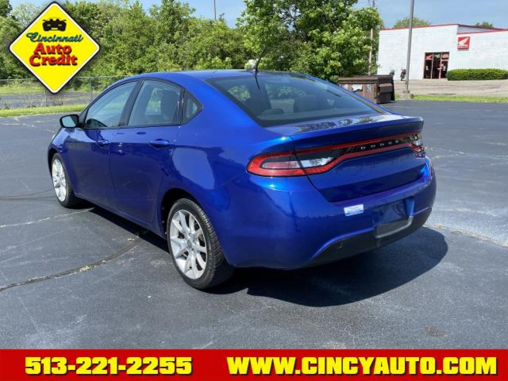 2013 Blue Streak Pearl Coat Dodge Dart Rallye (1C3CDFBA5DD) with an 2.0 4 Cylinder Sequential Multiport Fuel Injection engine, Automatic transmission, located at 5489 Dixie Highway, Fairfield, OH, 45014, (513) 221-2255, 39.333084, -84.523834 - Photo #2