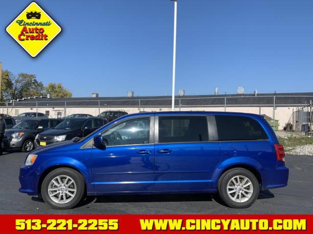 2013 Blue Streak Pearl Coat Dodge Grand Caravan SXT (2C4RDGCG4DR) with an 3.6 6 Cylinder Sequential Multiport Fuel Injection engine, Automatic transmission, located at 2813 Gilbert Avenue, Cincinnati, OH, 45206, (513) 221-2255, 39.130219, -84.489189 - Photo #1