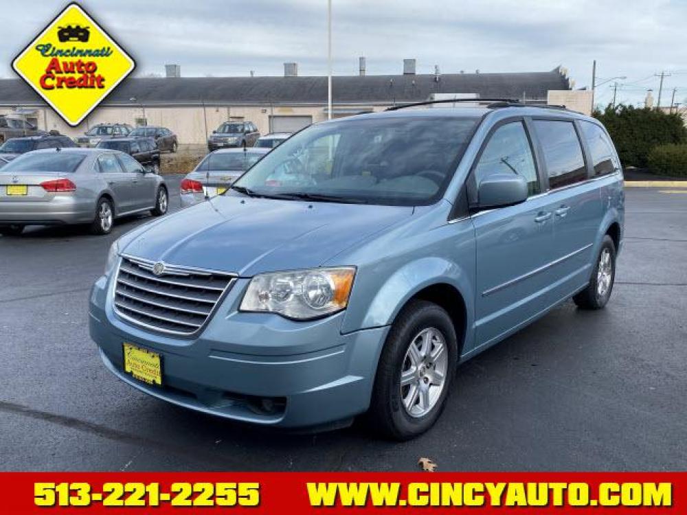 2009 Clearwater Blue Pearl Coat Chrysler Town and Country Touring (2A8HR54159R) with an 6 Cylinder Fuel Injected engine, Automatic transmission, located at 2813 Gilbert Avenue, Cincinnati, OH, 45206, (513) 221-2255, 39.130219, -84.489189 - Photo #0