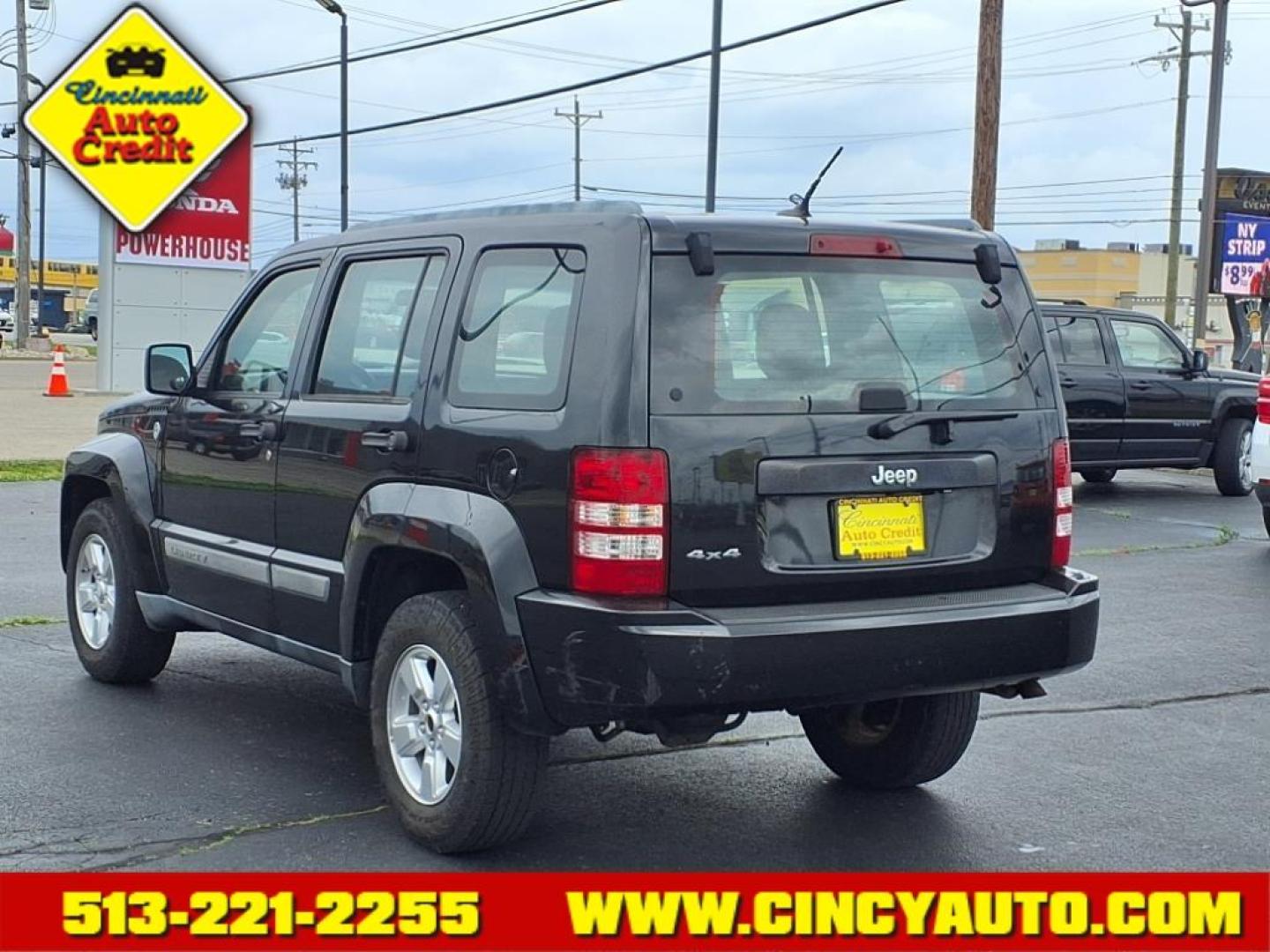 2012 Brilliant Black Crystal Pearl Coat Pxr Jeep Liberty Sport (1C4PJMAK8CW) with an 3.7L 3.7L V6 210hp 235ft. lbs. Sequential Multiport Fuel Injection engine, 4-Speed Automatic transmission, located at 5489 Dixie Highway, Fairfield, OH, 45014, (513) 221-2255, 39.333084, -84.523834 - Photo#2