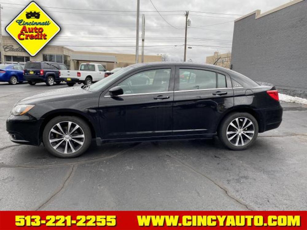 2013 Black Clear Coat Chrysler 200 Touring (1C3CCBBG1DN) with an 3.6 6 Cylinder Sequential Multiport Fuel Injection engine, Automatic transmission, located at 5489 Dixie Highway, Fairfield, OH, 45014, (513) 221-2255, 39.333084, -84.523834 - Photo #1