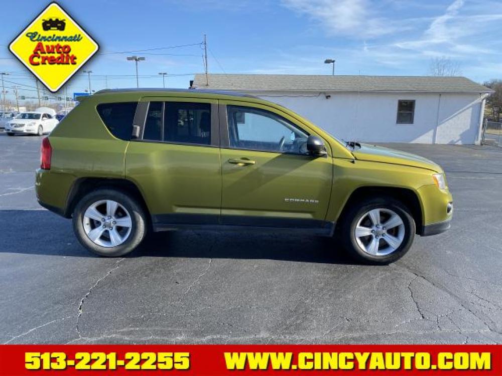 2012 Green Jeep Compass North (1C4NJDAB3CD) with an 6 Cylinder Fuel Injected engine, Automatic transmission, located at 5489 Dixie Highway, Fairfield, OH, 45014, (513) 221-2255, 39.333084, -84.523834 - Photo #1