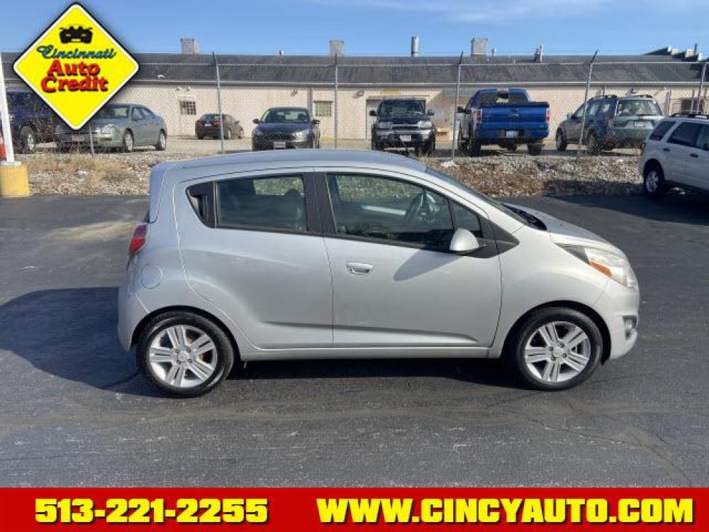 2013 Silver Ice Metallic Chevrolet Spark 1LT Auto (KL8CD6S91DC) with an 1.2 4 Cylinder Fuel Injected engine, Automatic transmission, located at 2813 Gilbert Avenue, Cincinnati, OH, 45206, (513) 221-2255, 39.130219, -84.489189 - Photo #1