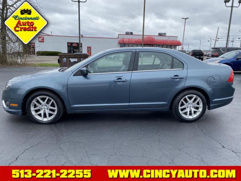 2012 Steel Blue Metallic Ford Fusion SEL (3FAHP0CG6CR) with an 3.0 6 Cylinder Sequential Multiport Fuel Injection engine, Automatic transmission, located at 5489 Dixie Highway, Fairfield, OH, 45014, (513) 221-2255, 39.333084, -84.523834 - Photo #1
