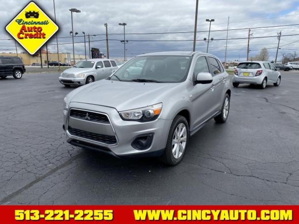 2013 Quick Silver Pearl Mitsubishi Outlander Sport ES (4A4AP3AU3DE) with an 2.0 4 Cylinder Sequential Multiport Fuel Injection engine, Automatic transmission, located at 5489 Dixie Highway, Fairfield, OH, 45014, (513) 221-2255, 39.333084, -84.523834 - Photo #0