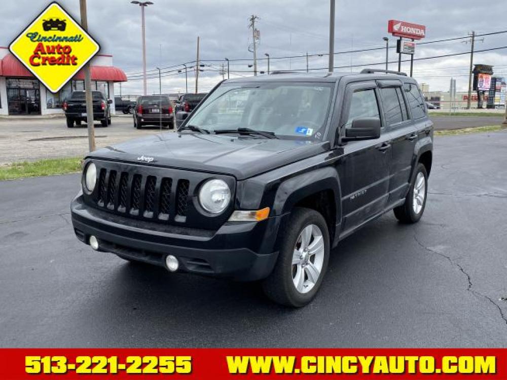 2012 Black Clear Coat Jeep Patriot Latitude (1C4NJRFB1CD) with an 2.4 4 Cylinder Sequential Multiport Fuel Injection engine, Automatic transmission, located at 5489 Dixie Highway, Fairfield, OH, 45014, (513) 221-2255, 39.333084, -84.523834 - Photo #0