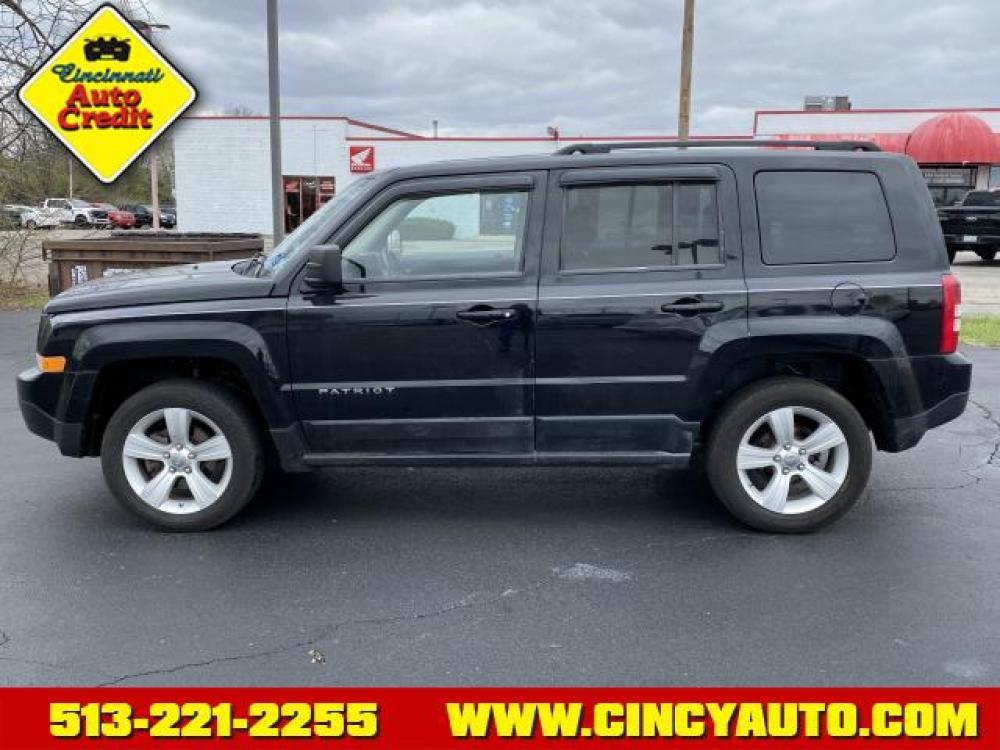 2012 Black Clear Coat Jeep Patriot Latitude (1C4NJRFB1CD) with an 2.4 4 Cylinder Sequential Multiport Fuel Injection engine, Automatic transmission, located at 5489 Dixie Highway, Fairfield, OH, 45014, (513) 221-2255, 39.333084, -84.523834 - Photo #1