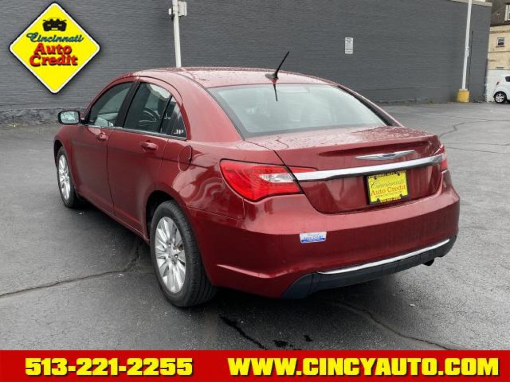 2014 Deep Cherry Red Crystal Pearl Coat Chrysler 200 LX (1C3CCBAB6EN) with an 2.4 4 Cylinder Sequential Multiport Fuel Injection engine, Automatic transmission, located at 2813 Gilbert Avenue, Cincinnati, OH, 45206, (513) 221-2255, 39.130219, -84.489189 - Photo #2