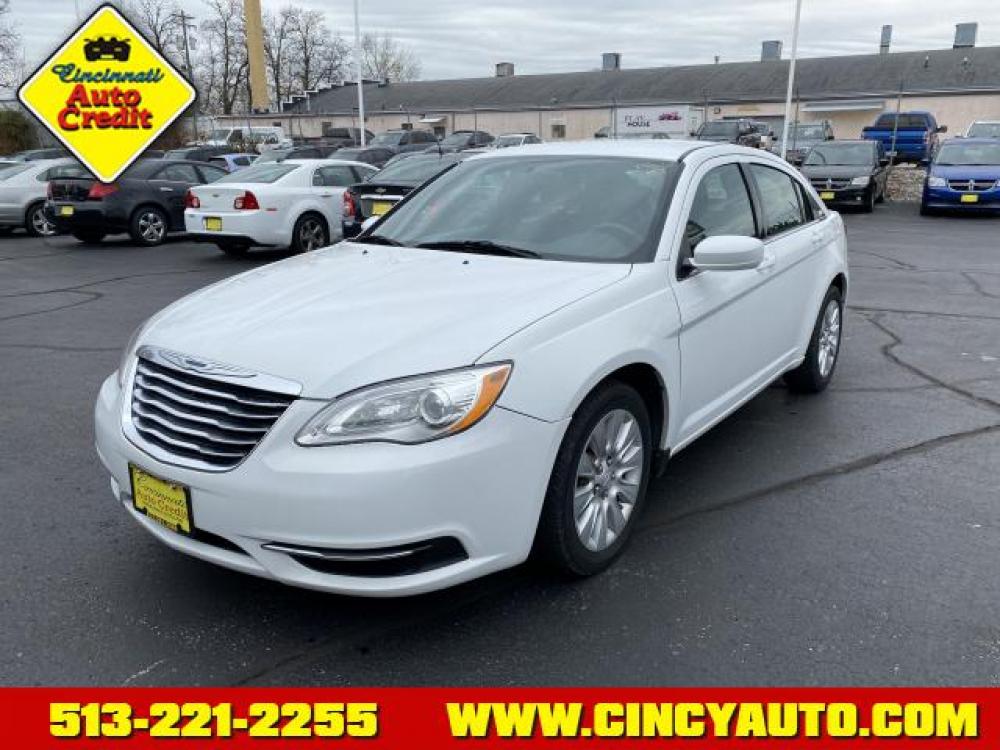 2013 Bright White Clear Coat Chrysler 200 LX (1C3CCBAG9DN) with an 3.6 6 Cylinder Sequential Multiport Fuel Injection engine, Automatic transmission, located at 2813 Gilbert Avenue, Cincinnati, OH, 45206, (513) 221-2255, 39.130219, -84.489189 - Photo #0