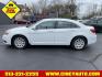 2013 Bright White Clear Coat Chrysler 200 LX (1C3CCBAG9DN) with an 3.6 6 Cylinder Sequential Multiport Fuel Injection engine, Automatic transmission, located at 2813 Gilbert Avenue, Cincinnati, OH, 45206, (513) 221-2255, 39.130219, -84.489189 - Photo #1