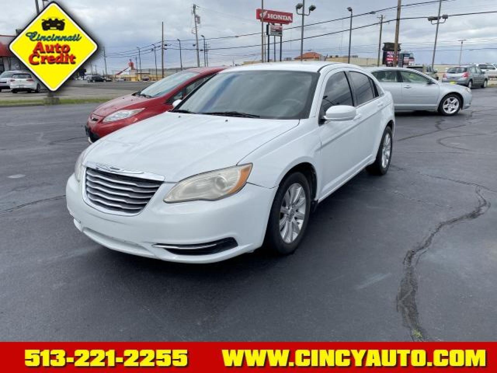 2013 Bright White Clear Coat Chrysler 200 Touring (1C3CCBBB8DN) with an 2.4 4 Cylinder Sequential Multiport Fuel Injection engine, Automatic transmission, located at 5489 Dixie Highway, Fairfield, OH, 45014, (513) 221-2255, 39.333084, -84.523834 - Photo #0