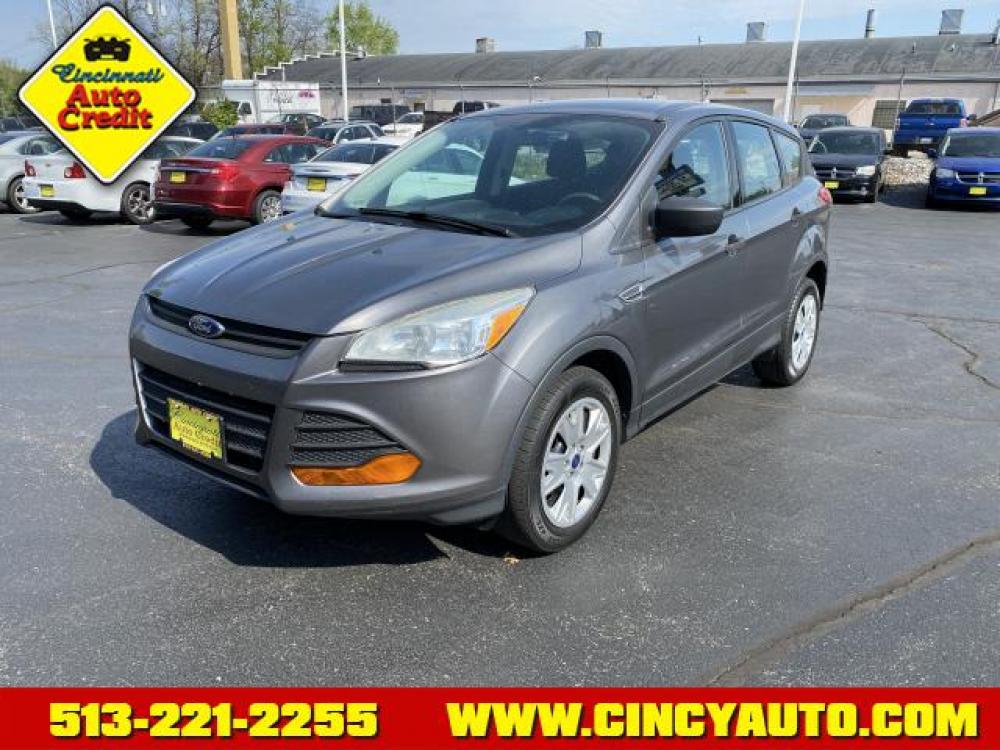 2013 Sterling Gray Metallic Ford Escape S (1FMCU0F77DU) with an 2.5 4 Cylinder Sequential Multiport Fuel Injection engine, Automatic transmission, located at 2813 Gilbert Avenue, Cincinnati, OH, 45206, (513) 221-2255, 39.130219, -84.489189 - Photo #0