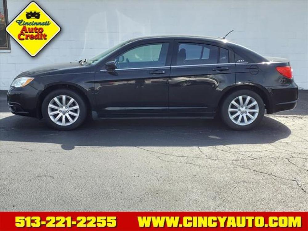 2011 Black Clear Coat Chrysler 200 Touring (1C3BC1FG8BN) with an 3.6 6 Cylinder Sequential Multiport Fuel Injection engine, Automatic transmission, located at 5489 Dixie Highway, Fairfield, OH, 45014, (513) 221-2255, 39.333084, -84.523834 - Photo #1