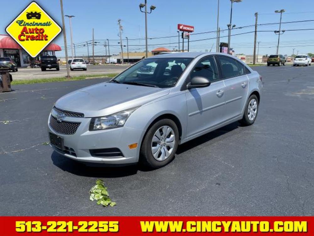 2014 Silver Ice Metallic Chevrolet Cruze LS Auto (1G1PA5SH7E7) with an 1.8 4 Cylinder Sequential Multiport Fuel Injection engine, Automatic transmission, located at 5489 Dixie Highway, Fairfield, OH, 45014, (513) 221-2255, 39.333084, -84.523834 - Photo #0