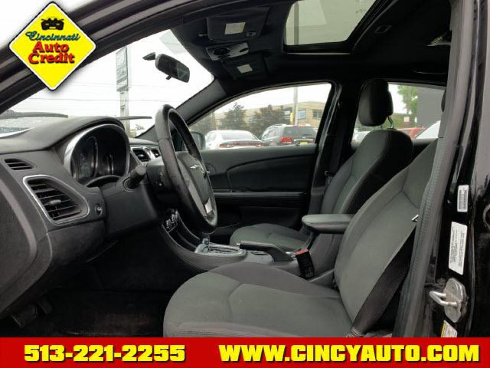 2012 Black Clear Coat Chrysler 200 Touring (1C3CCBBG2CN) with an 3.6 6 Cylinder Sequential Multiport Fuel Injection engine, Automatic transmission, located at 2813 Gilbert Avenue, Cincinnati, OH, 45206, (513) 221-2255, 39.130219, -84.489189 - Photo #5