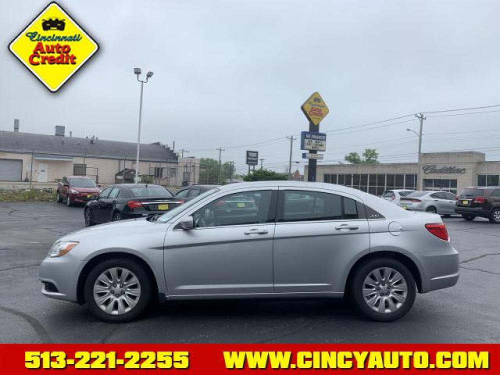 2012 Bright Silver Metallic Clear Coat Chrysler 200 LX (1C3CCBAB1CN) with an 2.4 4 Cylinder Sequential-Port F.I. engine, Automatic transmission, located at 2813 Gilbert Avenue, Cincinnati, OH, 45206, (513) 221-2255, 39.130219, -84.489189 - Photo #1