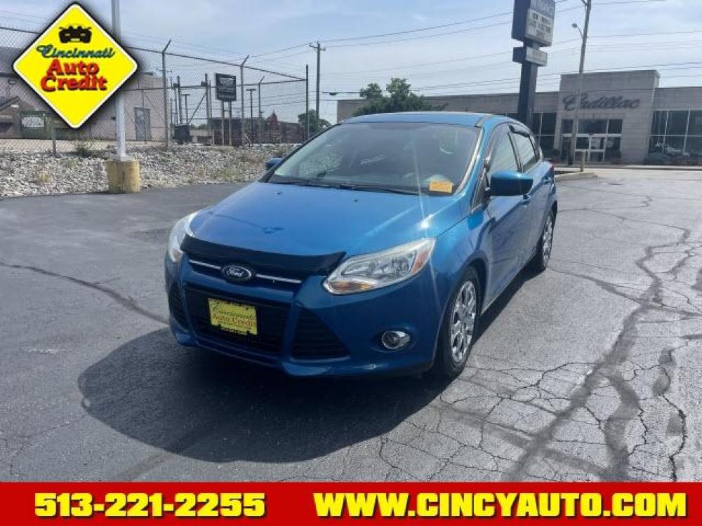 2012 Kona Blue Metallic Ford Focus SE (1FAHP3K29CL) with an 2.0L 4 Cylinder Fuel Injected engine, Automatic transmission, located at 2813 Gilbert Avenue, Cincinnati, OH, 45206, (513) 221-2255, 39.130219, -84.489189 - Photo #0