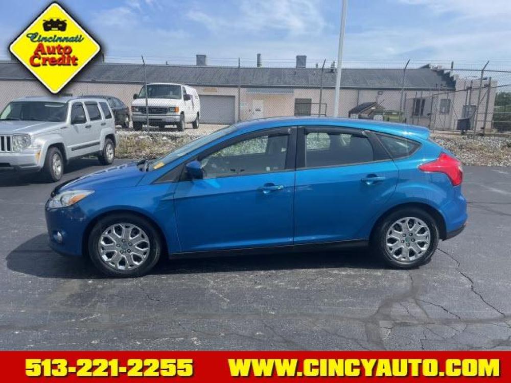 2012 Kona Blue Metallic Ford Focus SE (1FAHP3K29CL) with an 2.0L 4 Cylinder Fuel Injected engine, Automatic transmission, located at 2813 Gilbert Avenue, Cincinnati, OH, 45206, (513) 221-2255, 39.130219, -84.489189 - Photo #1