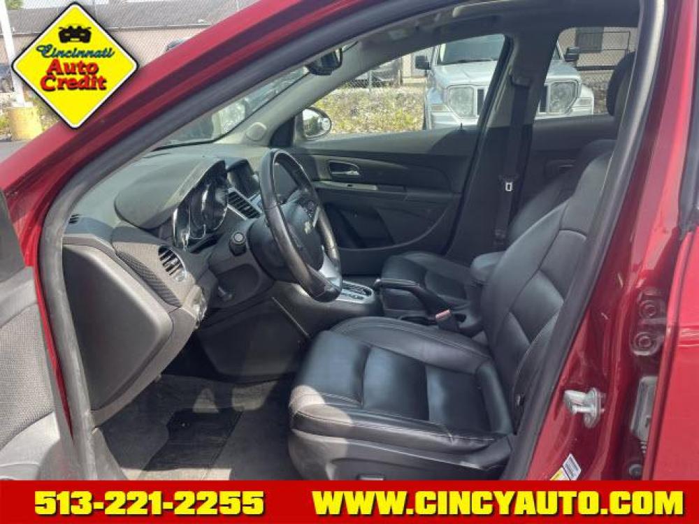 2012 Crystal Red Tintcoat Chevrolet Cruze LTZ (1G1PH5SC1C7) with an 1.4L 4 Cylinder Fuel Injected engine, Automatic transmission, located at 2813 Gilbert Avenue, Cincinnati, OH, 45206, (513) 221-2255, 39.130219, -84.489189 - Photo #5