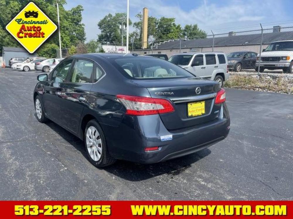 2013 Graphite Blue Nissan Sentra S (3N1AB7AP2DL) with an 1.8L 4 Cylinder Fuel Injected engine, Automatic transmission, located at 2813 Gilbert Avenue, Cincinnati, OH, 45206, (513) 221-2255, 39.130219, -84.489189 - Photo #2