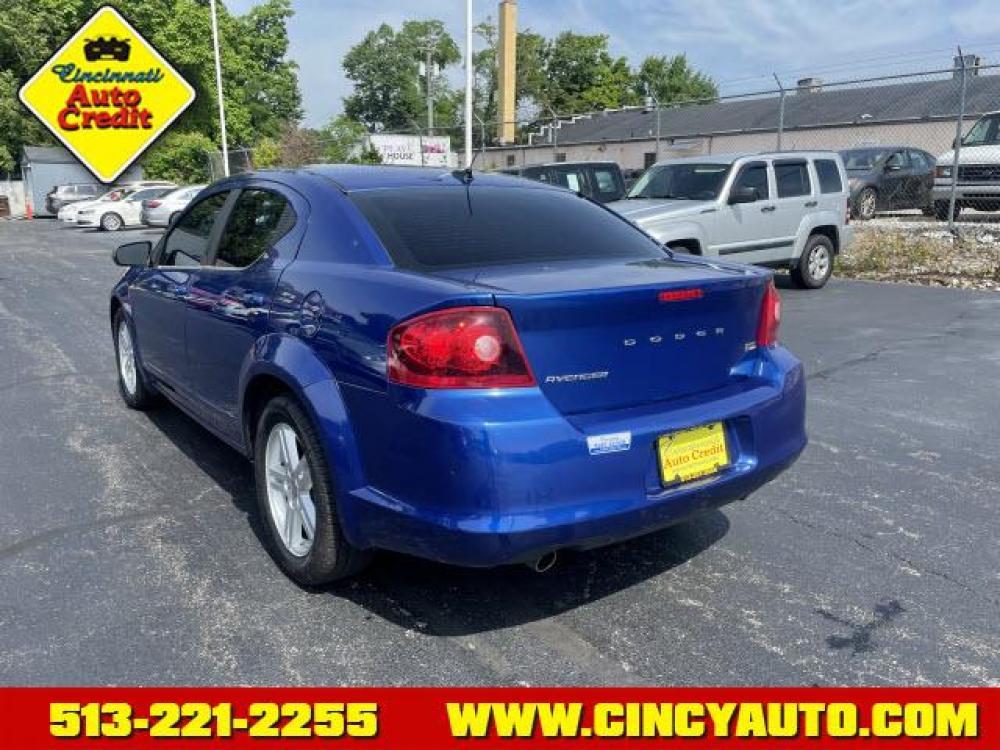 2013 Blue Streak Pearl Coat Dodge Avenger SXT (1C3CDZCG4DN) with an 3.6L 4 Cylinder Fuel Injected engine, Automatic transmission, located at 2813 Gilbert Avenue, Cincinnati, OH, 45206, (513) 221-2255, 39.130219, -84.489189 - Photo #2