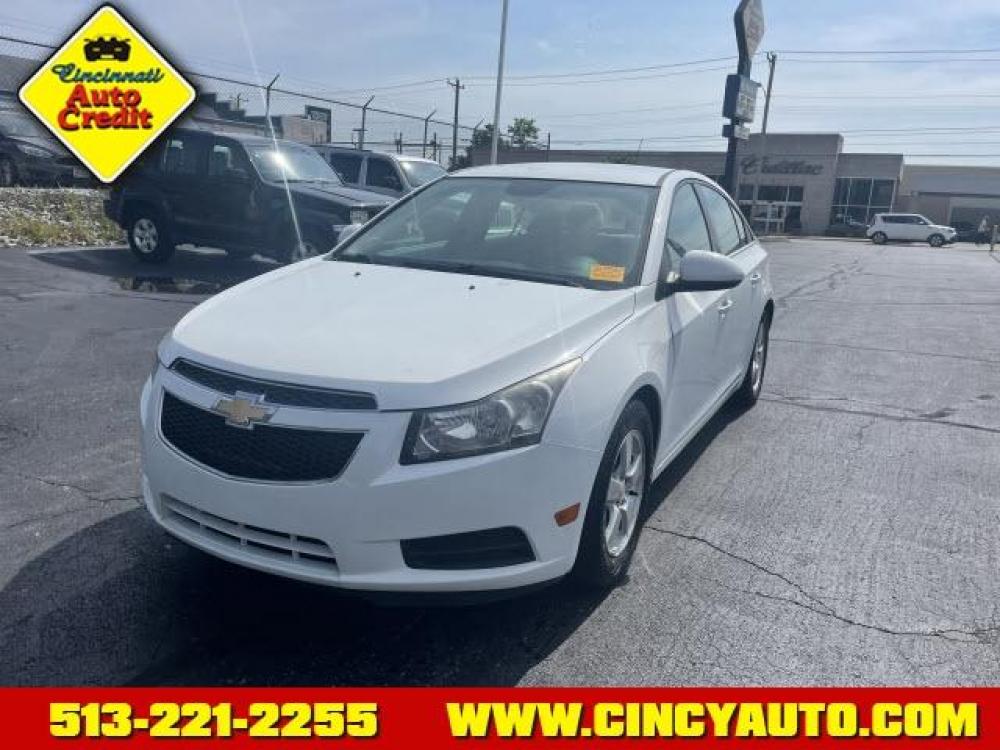 2014 Summit White Chevrolet Cruze 1LT Auto (1G1PC5SB7E7) with an 1.4L 4 Cylinder Fuel Injected engine, Automatic transmission, located at 2813 Gilbert Avenue, Cincinnati, OH, 45206, (513) 221-2255, 39.130219, -84.489189 - Photo #0