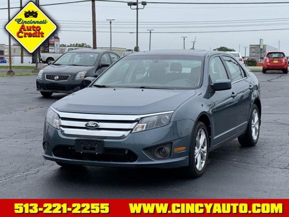 2012 Steel Blue Metallic Ford Fusion SE (3FAHP0HA4CR) with an 2.5 4 Cylinder Sequential Multiport Fuel Injection engine, Automatic transmission, located at 5489 Dixie Highway, Fairfield, OH, 45014, (513) 221-2255, 39.333084, -84.523834 - Photo #0