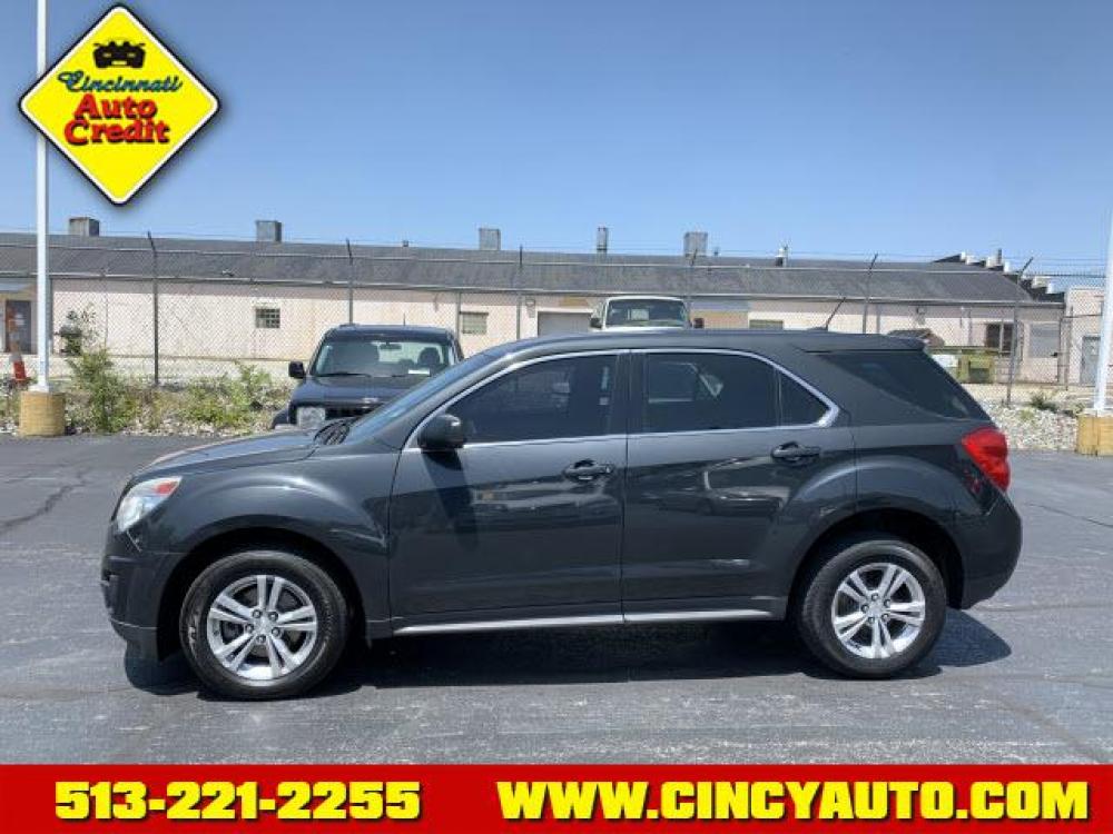 2013 Ashen Gray Metallic Chevrolet Equinox LS (2GNFLCEK5D6) with an 2.4 4 Cylinder Direct Injection engine, Automatic transmission, located at 2813 Gilbert Avenue, Cincinnati, OH, 45206, (513) 221-2255, 39.130219, -84.489189 - Photo #1