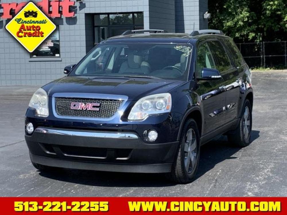 2011 Dark Blue Metallic GMC Acadia SLT-1 (1GKKRRED2BJ) with an 3.6 6 Cylinder Fuel Injected engine, Automatic transmission, located at 2813 Gilbert Avenue, Cincinnati, OH, 45206, (513) 221-2255, 39.130219, -84.489189 - Photo #0