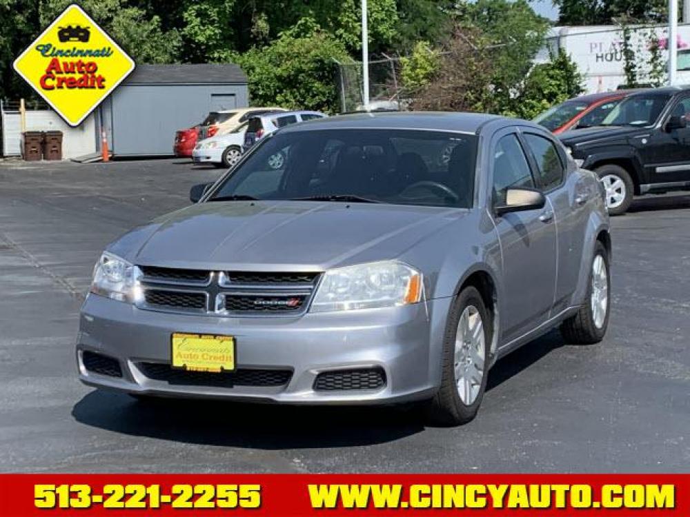 2013 Billet Silver Metallic Clear Coat Dodge Avenger SE (1C3CDZAB0DN) with an 2.4 4 Cylinder Sequential Multiport Fuel Injection engine, Automatic transmission, located at 2813 Gilbert Avenue, Cincinnati, OH, 45206, (513) 221-2255, 39.130219, -84.489189 - Photo #0