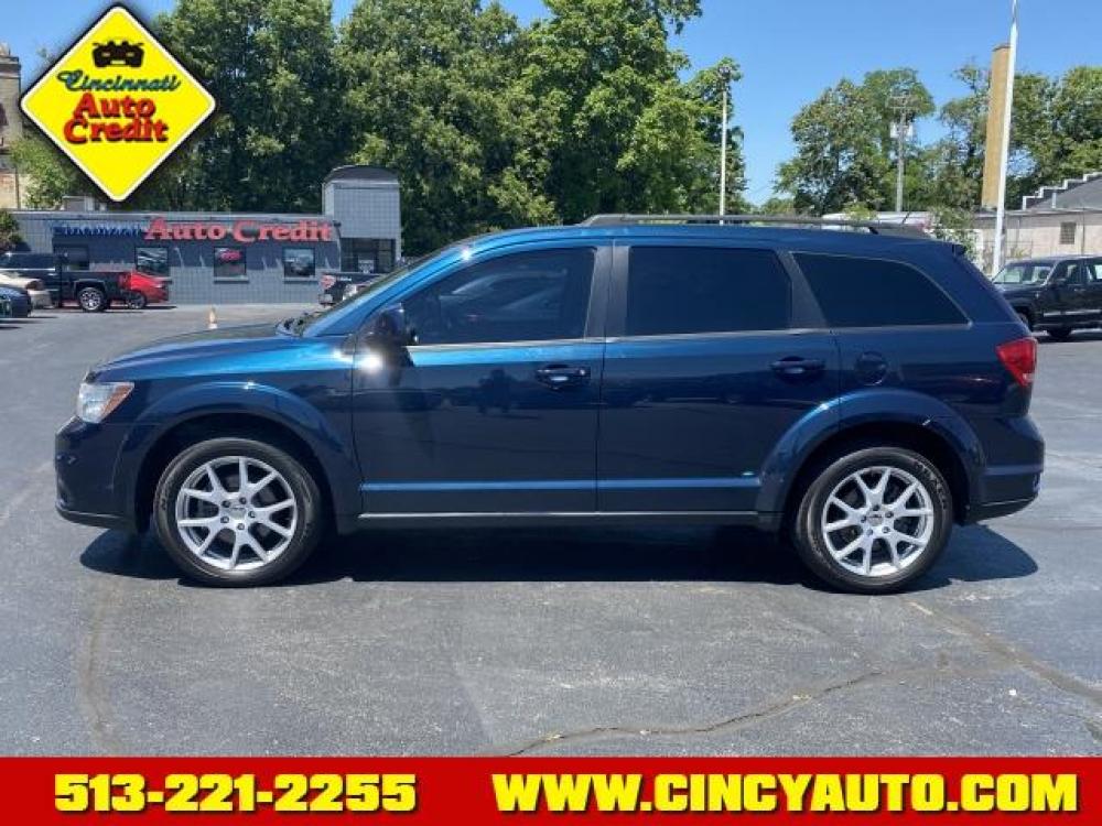 2015 Fathom Blue Pearl Coat Dodge Journey SXT (3C4PDCBG9FT) with an 3.6 6 Cylinder Sequential Multiport Fuel Injection engine, Automatic transmission, located at 2813 Gilbert Avenue, Cincinnati, OH, 45206, (513) 221-2255, 39.130219, -84.489189 - Photo #1