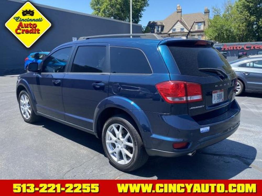2015 Fathom Blue Pearl Coat Dodge Journey SXT (3C4PDCBG9FT) with an 3.6 6 Cylinder Sequential Multiport Fuel Injection engine, Automatic transmission, located at 2813 Gilbert Avenue, Cincinnati, OH, 45206, (513) 221-2255, 39.130219, -84.489189 - Photo #2
