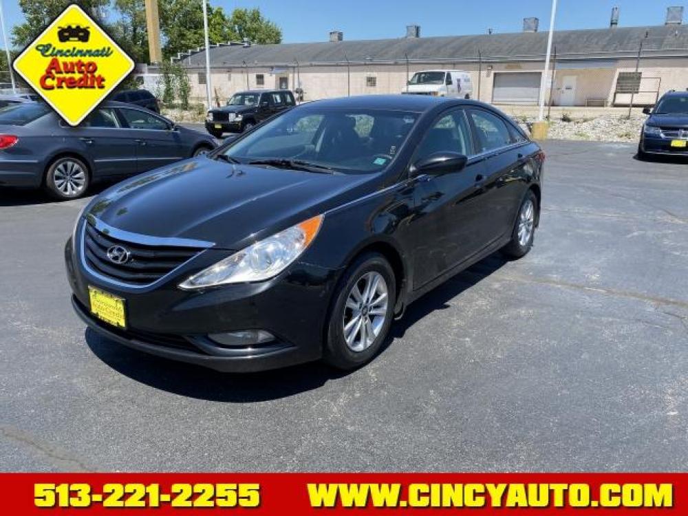 2013 Midnight Black Hyundai Sonata GLS (5NPEB4AC5DH) with an 2.4 4 Cylinder Direct Injection engine, Automatic transmission, located at 2813 Gilbert Avenue, Cincinnati, OH, 45206, (513) 221-2255, 39.130219, -84.489189 - Photo #0