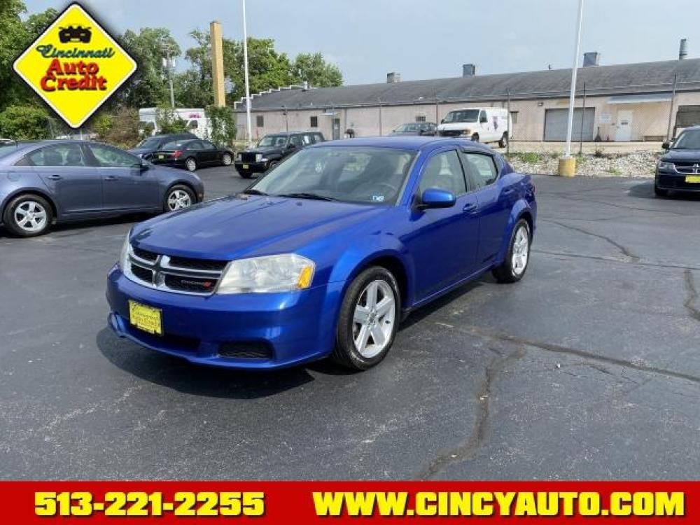 2012 Blue Streak Pearl Coat Dodge Avenger SXT (1C3CDZCB6CN) with an 2.4 4 Cylinder Sequential Multiport Fuel Injection engine, Automatic transmission, located at 2813 Gilbert Avenue, Cincinnati, OH, 45206, (513) 221-2255, 39.130219, -84.489189 - Photo #0