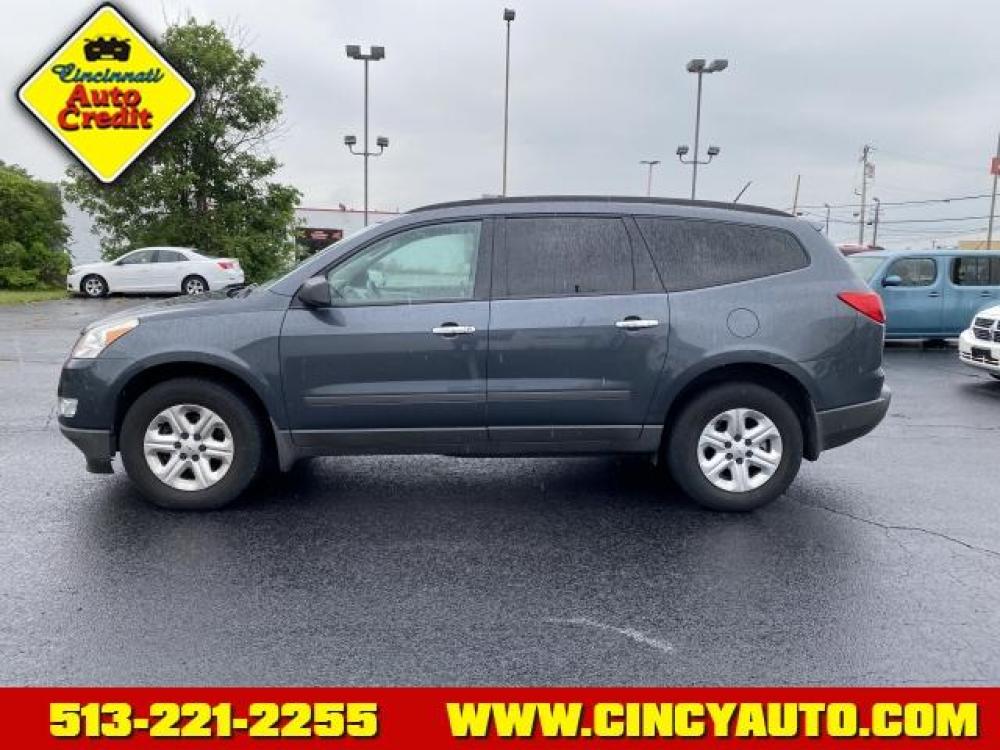 2011 Cyber Gray Metallic Chevrolet Traverse LS (1GNKVEED5BJ) with an 3.6 6 Cylinder Direct Injection engine, Automatic transmission, located at 5489 Dixie Highway, Fairfield, OH, 45014, (513) 221-2255, 39.333084, -84.523834 - Photo #1