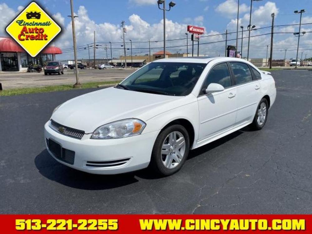 2013 Summit White Chevrolet Impala LT Fleet (2G1WG5E32D1) with an 3.6 6 Cylinder Direct Injection engine, Automatic transmission, located at 5489 Dixie Highway, Fairfield, OH, 45014, (513) 221-2255, 39.333084, -84.523834 - Photo #0