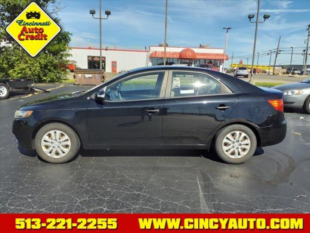 2010 Ebony Black Kia Forte EX (KNAFU4A21A5) with an 2.0L 2.0L I4 156hp 144ft. lbs. Sequential Multiport Fuel Injection engine, 4-Speed Automatic transmission, located at 5489 Dixie Highway, Fairfield, OH, 45014, (513) 221-2255, 39.333084, -84.523834 - Photo #1