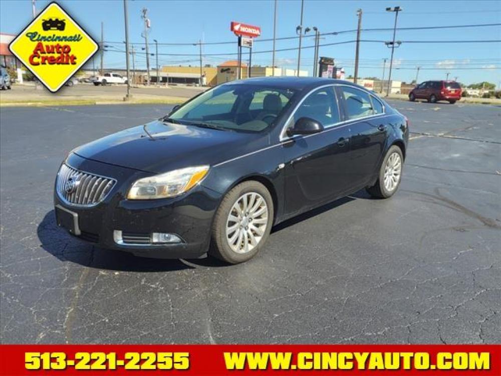 2011 Black Onyx Buick Regal CXL (2G4GS5EC1B9) with an 2.4L 2.4L I4 182hp 172ft. lbs. Direct Injection engine, 6-Speed Shiftable Automatic transmission, located at 5489 Dixie Highway, Fairfield, OH, 45014, (513) 221-2255, 39.333084, -84.523834 - Photo #0