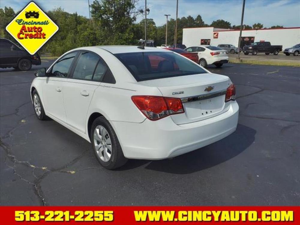 2013 Summit White Chevrolet Cruze LS Auto (1G1PA5SH8D7) with an 1.8L Ecotec 1.8L I4 138hp 125f Sequential Multiport Fuel Injection engine, 6-Speed Shiftable Automatic w/Overdrive transmission, located at 5489 Dixie Highway, Fairfield, OH, 45014, (513) 221-2255, 39.333084, -84.523834 - Photo #2