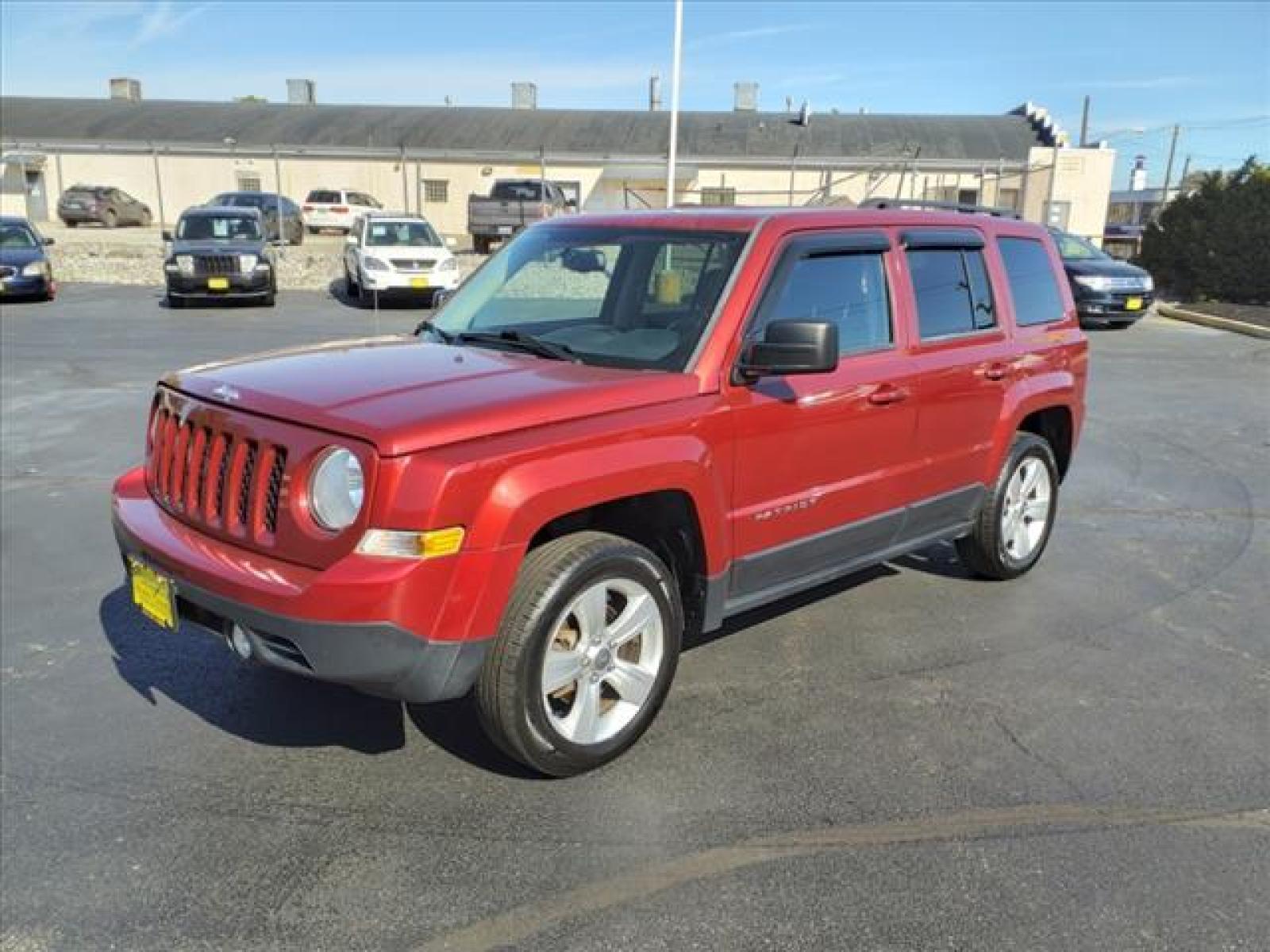 2014 Deep Cherry Red Crystal Pearl Coat Jeep Patriot Latitude (1C4NJRFB8ED) with an 2.4L 2.4L I4 172hp 165ft. lbs. Sequential Multiport Fuel Injection engine, 6-Speed Shiftable Automatic transmission, located at 2813 Gilbert Avenue, Cincinnati, OH, 45206, (513) 221-2255, 39.130219, -84.489189 - Photo #6