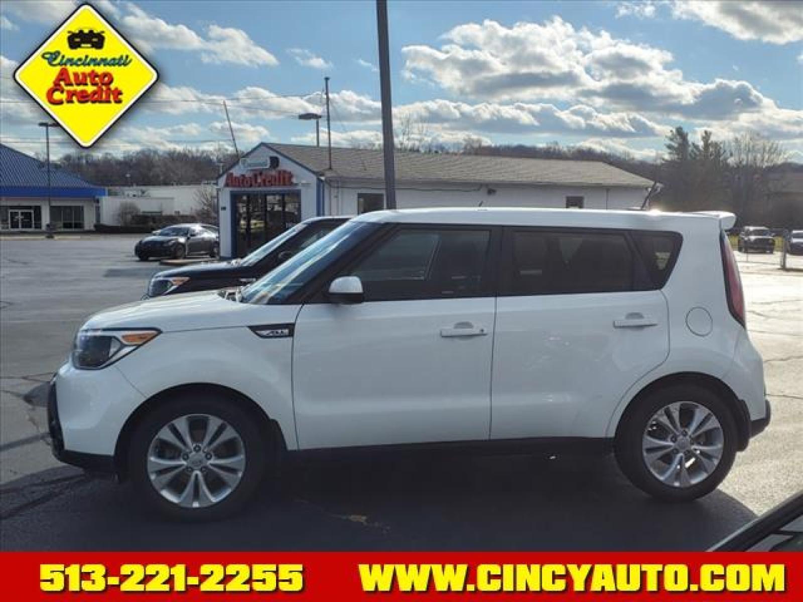 2016 Clear White Kia Soul + (KNDJP3A51G7) with an 2.0L 2.0L I4 164hp 151ft. lbs. Direct Injection engine, 6-Speed Shiftable Automatic transmission, located at 5489 Dixie Highway, Fairfield, OH, 45014, (513) 221-2255, 39.333084, -84.523834 - Photo #1