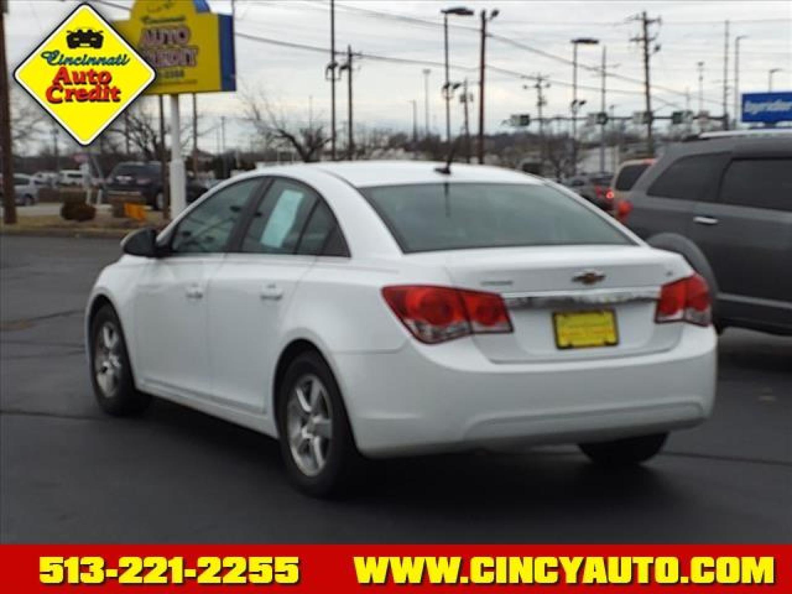 2014 Summit White Chevrolet Cruze 1LT Auto (1G1PC5SB1E7) with an 1.4L Ecotec 1.4L Turbo I4 138h Sequential Multiport Fuel Injection engine, 6-Speed Shiftable Automatic transmission, located at 5489 Dixie Highway, Fairfield, OH, 45014, (513) 221-2255, 39.333084, -84.523834 - Photo #2
