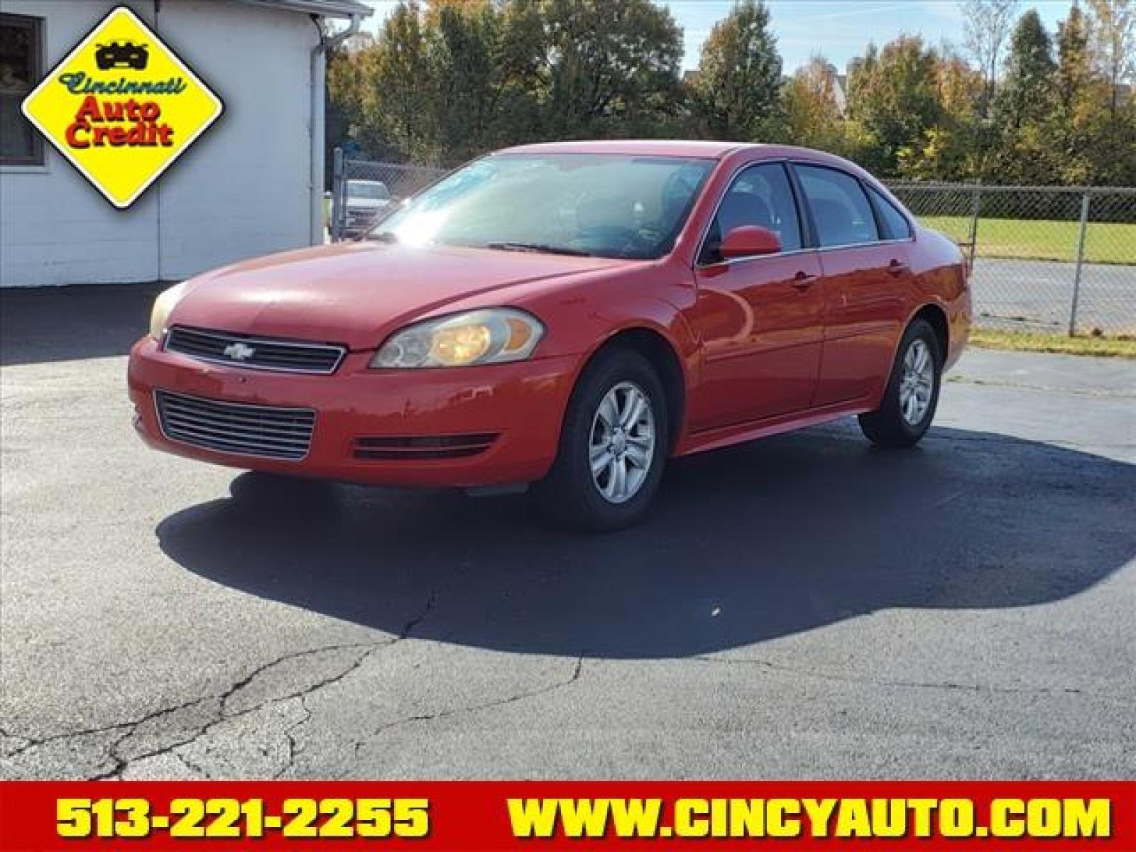 2012 Victory Red Chevrolet Impala LS Fleet (2G1WF5E30C1) with an 3.6L 3.6L Flex Fuel V6 300hp 2 Direct Injection engine, 6-Speed Shiftable Automatic w/Overdrive transmission, located at 5489 Dixie Highway, Fairfield, OH, 45014, (513) 221-2255, 39.333084, -84.523834 - Photo #0